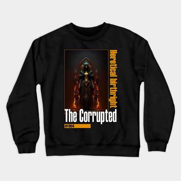 The Corrupted #004 Crewneck Sweatshirt by demondreams